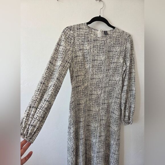 Lightweight Midi Dress Formal Office Career Funeral Event School Teacher Small - Picture 9 of 12